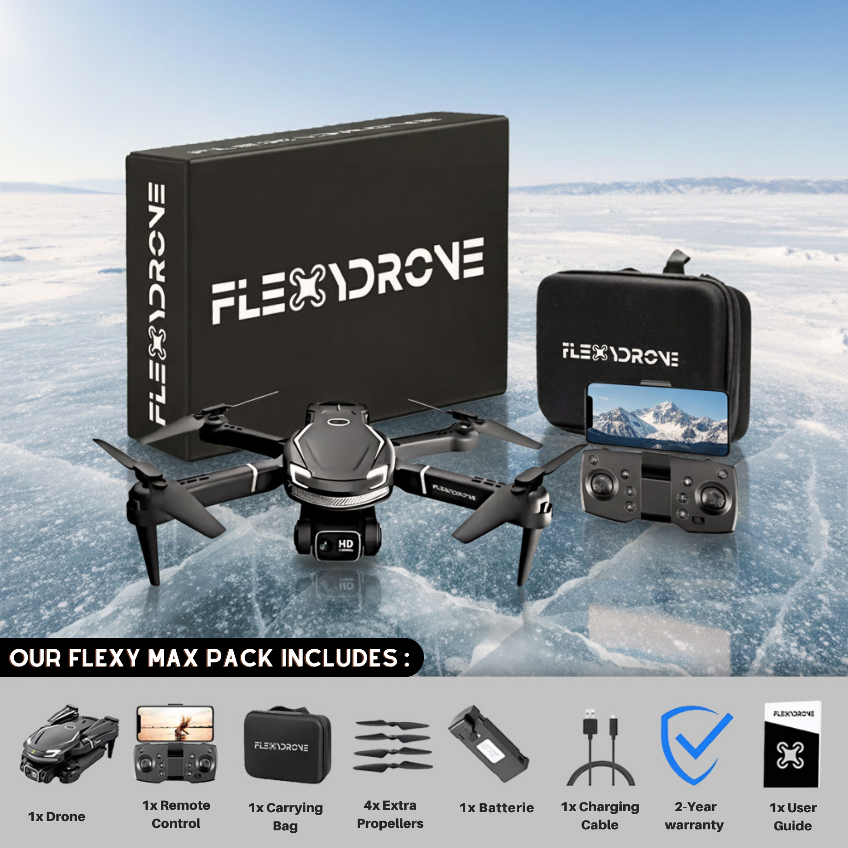 FLEXY Max -  Drone 4K